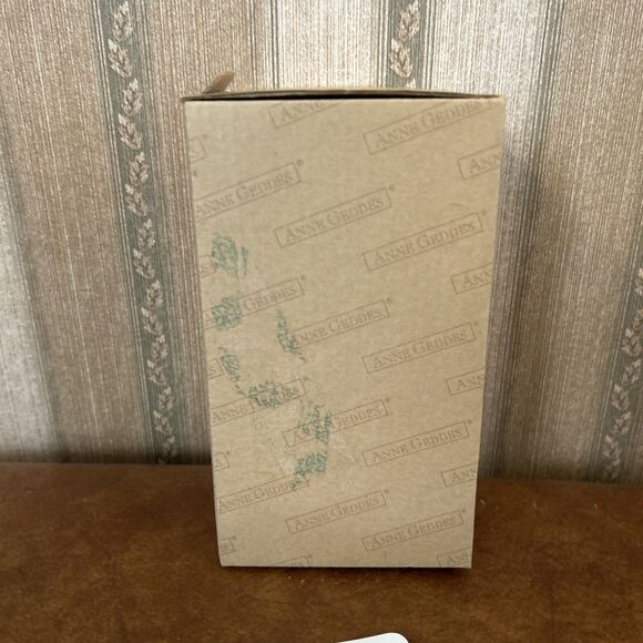 Vintage 1999 Anne Geddes African black Baby Santa Claus Doll Unimax 9" Christmas - Picture 11 of 15